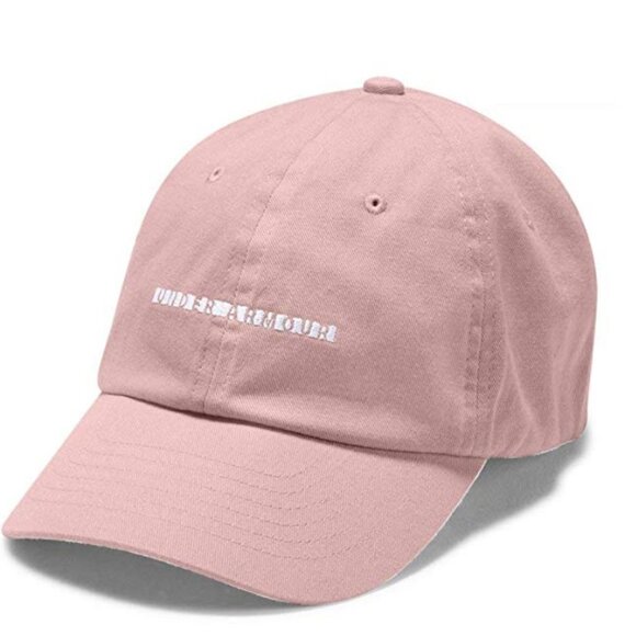 Under Armour Favorite Embroidered Logo Wordmark Cap Adjustable Golf Baseball Hat - Picture 1 of 2